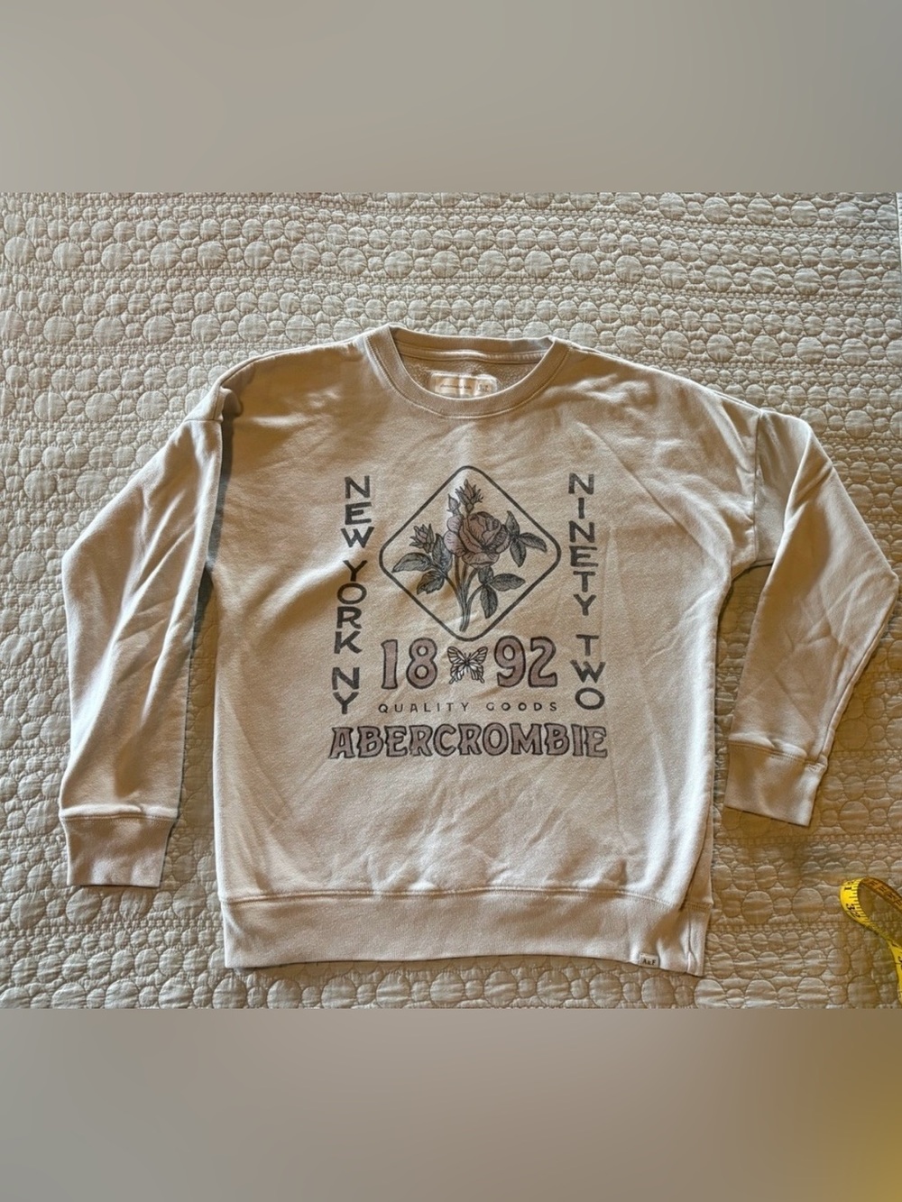 abercrombie kids girls crewneck sweatshirt
